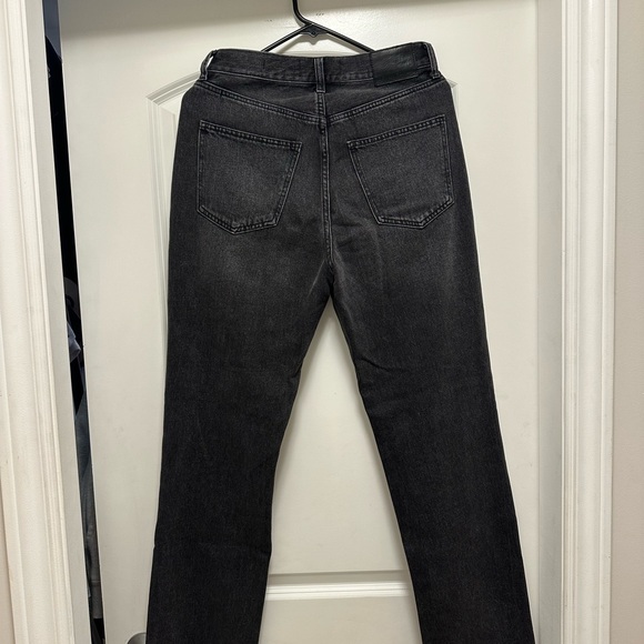 Denim Forum Joni High Rise Straight Leg Jeans - Picture 3 of 5